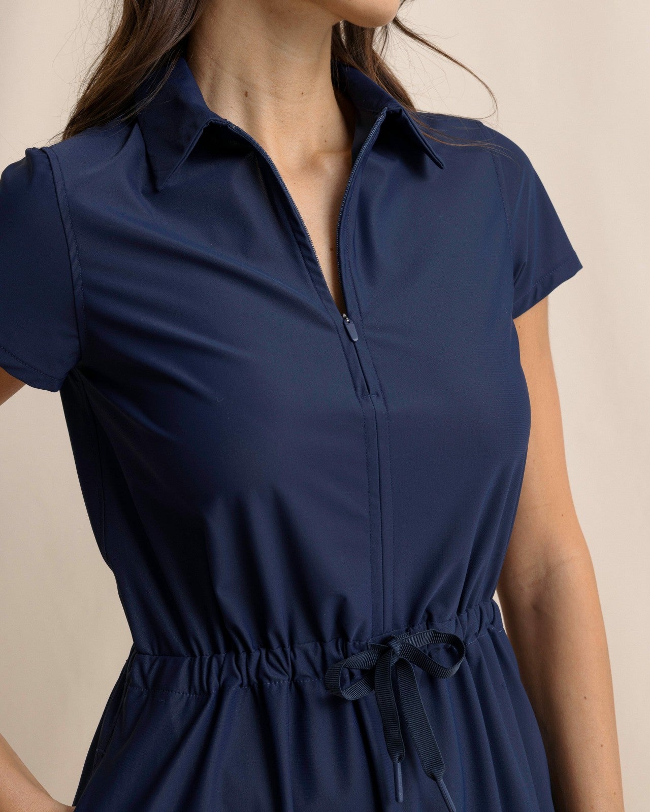 Southern Tide Bailee Short Sleeve Performance Dress For Women