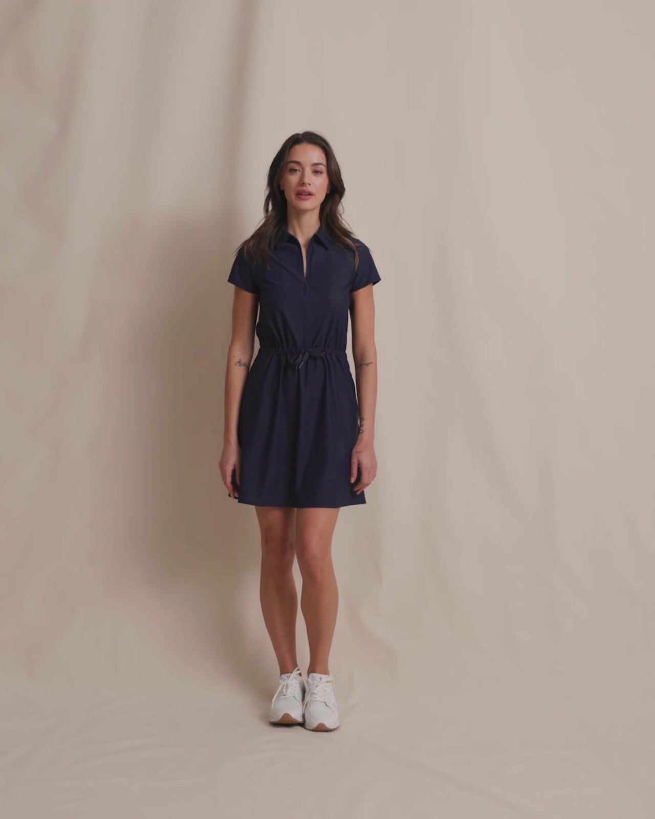 Southern Tide Bailee Short Sleeve Performance Dress For Women