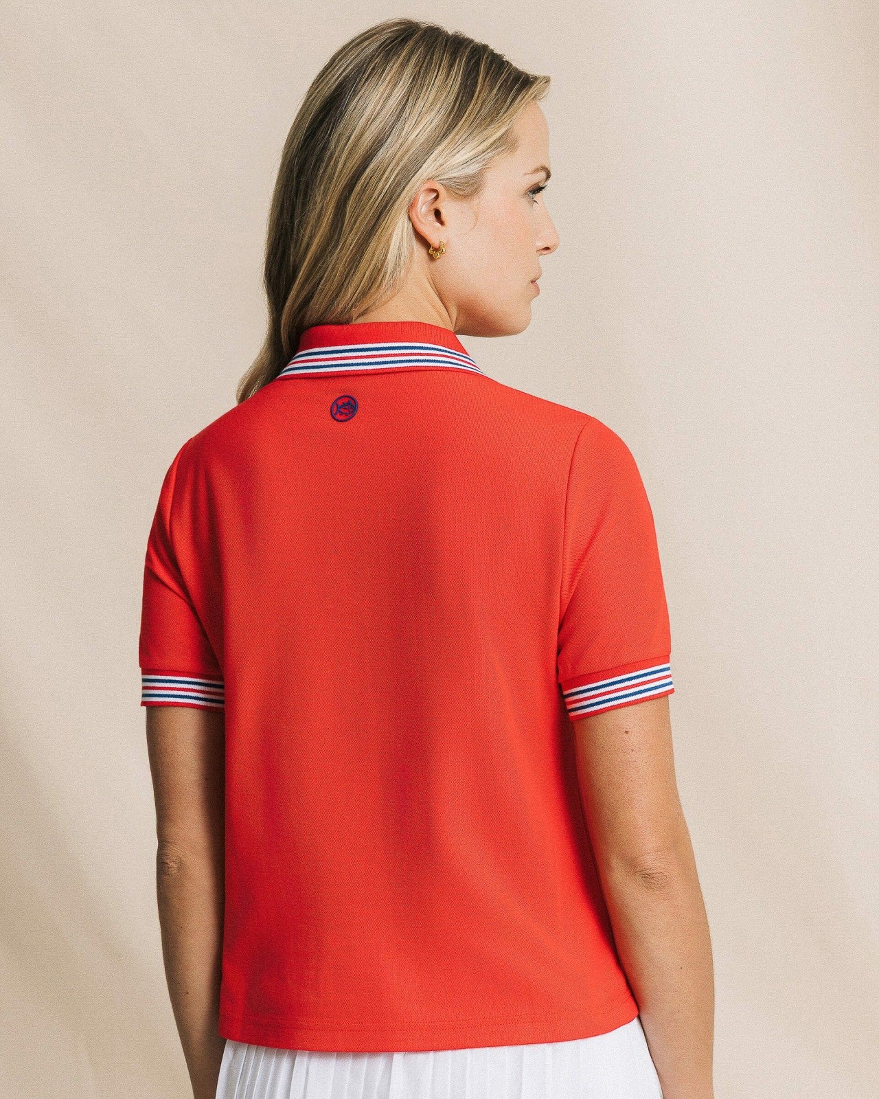 Southern Tide Laura Boxy Polo Shirt For Women