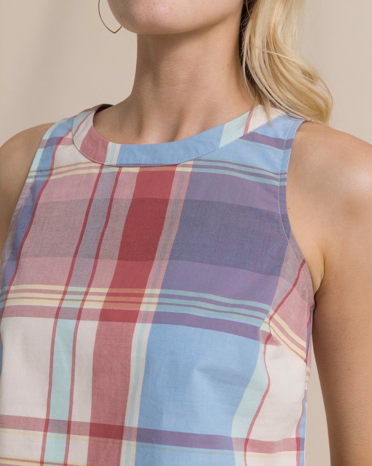 Southern Tide Carissa Madras Tank For Women