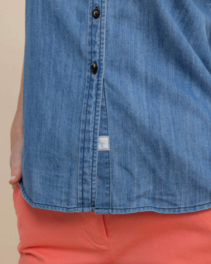 Southern Tide Katherine Denim Shirt For Women