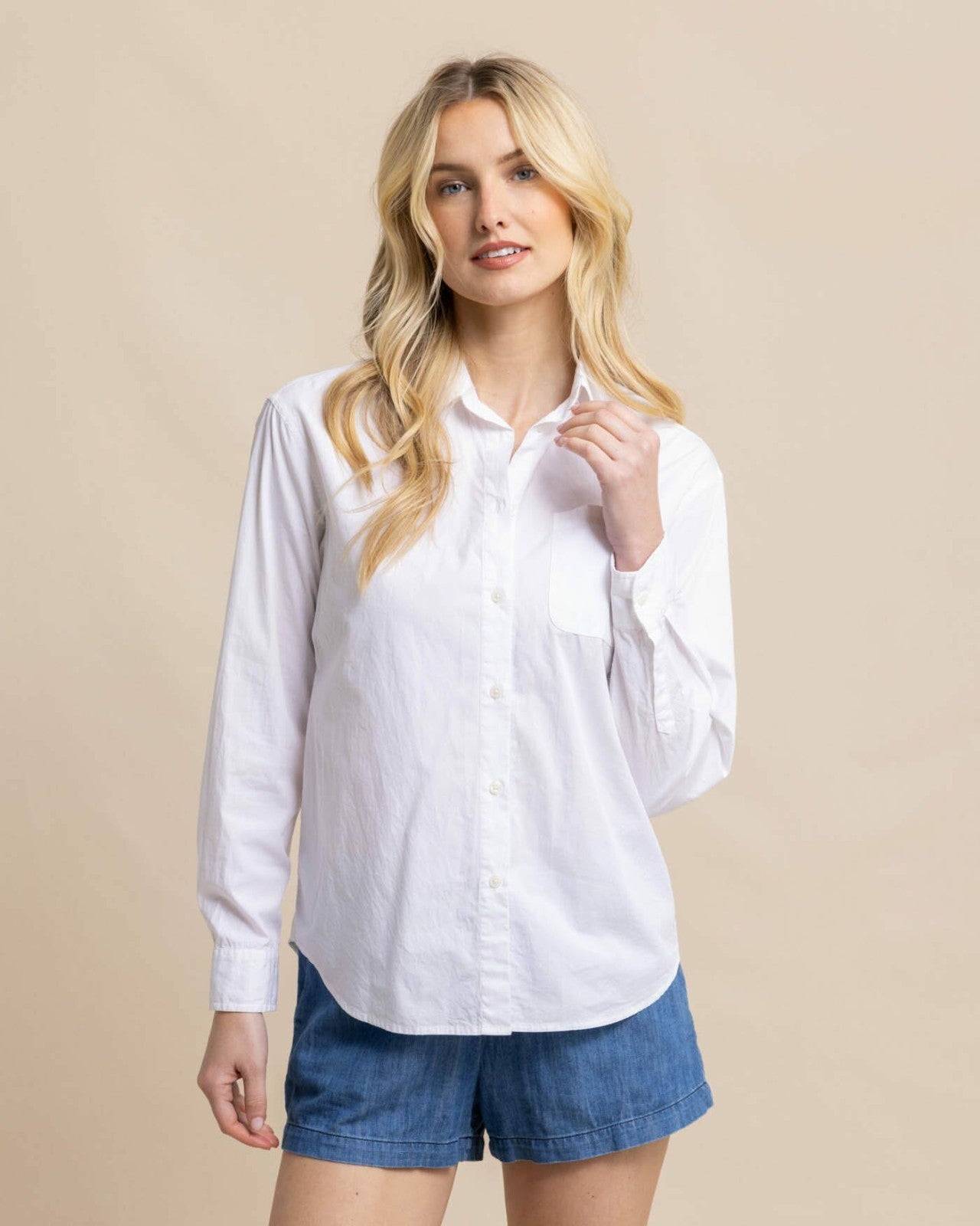 Southern Tide Katherine Poplin Shirt For Women