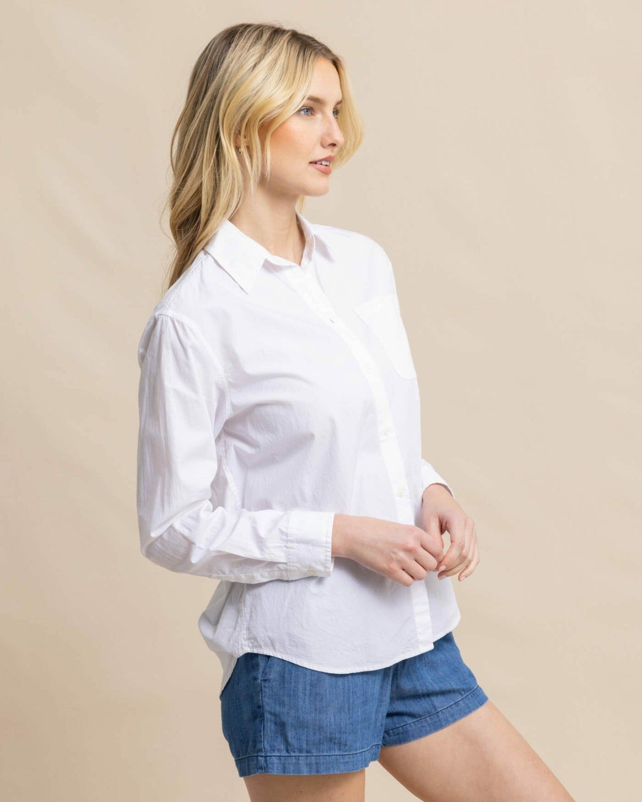 Southern Tide Katherine Poplin Shirt For Women