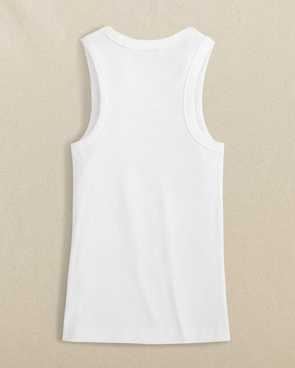 Southern Tide Ryan Solid Rib Tank For Women