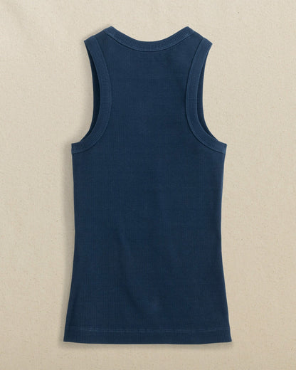 Southern Tide Ryan Solid Rib Tank For Women
