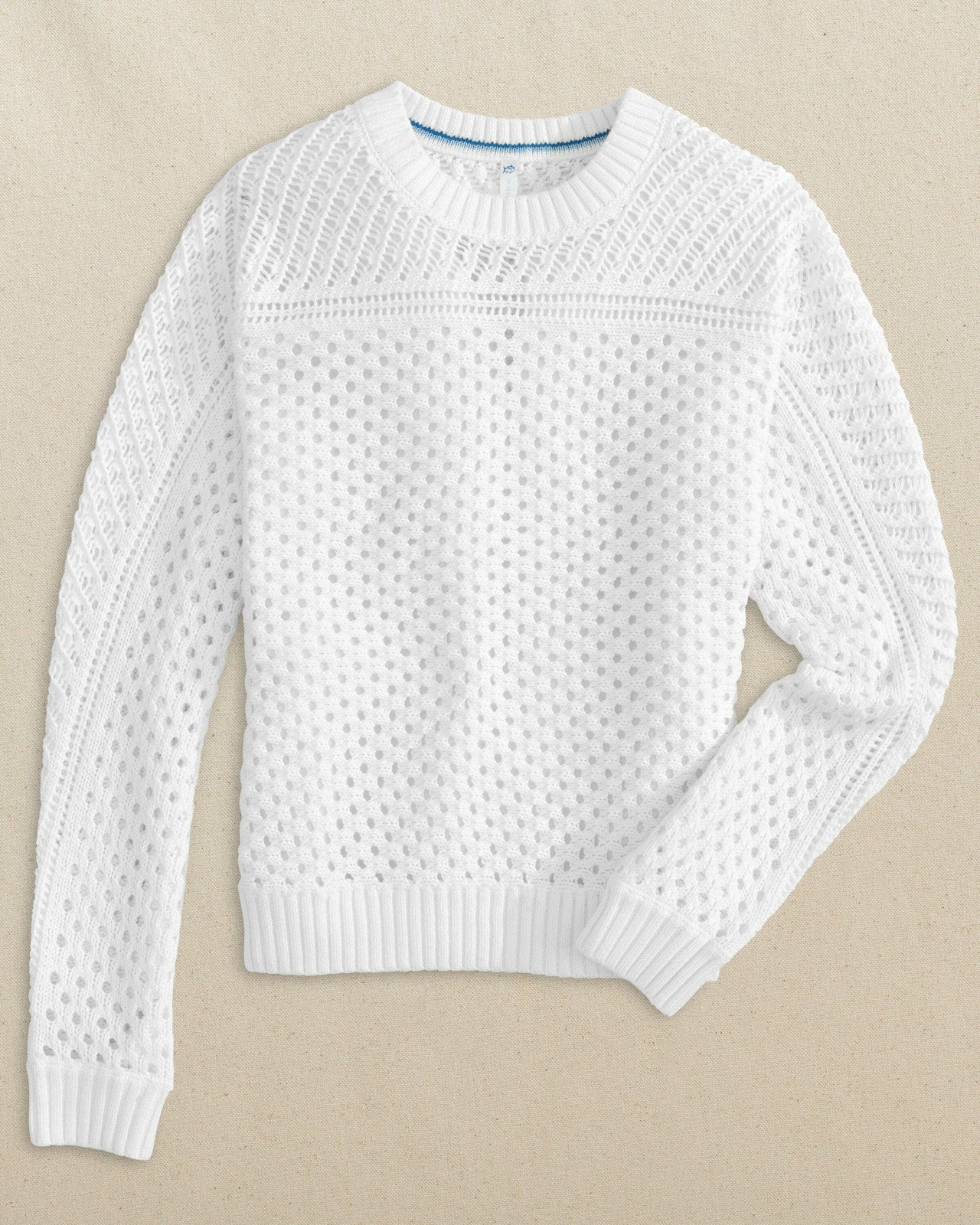 Southern Tide Ophelia Open Stitch Sweater For Women