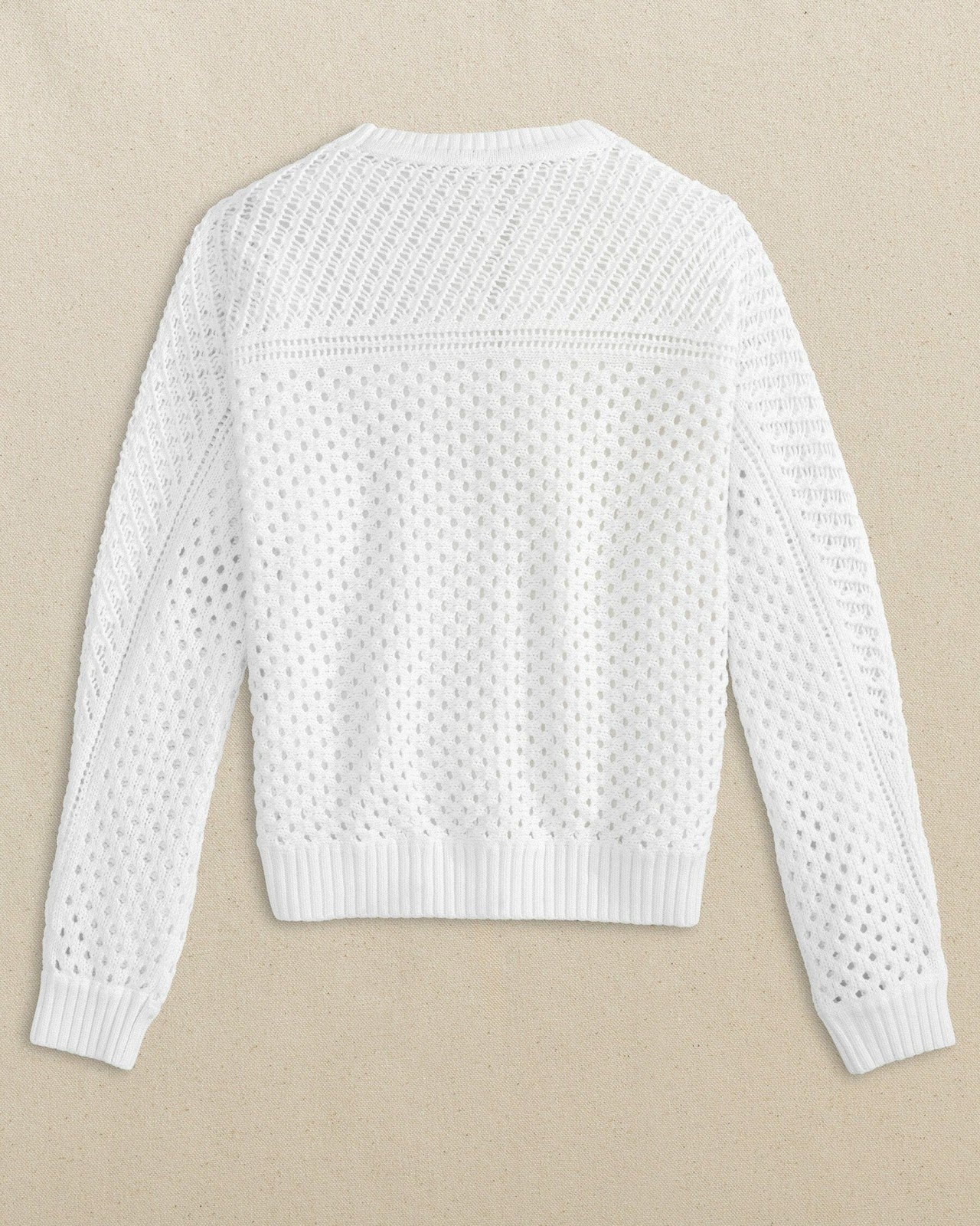 Southern Tide Ophelia Open Stitch Sweater For Women