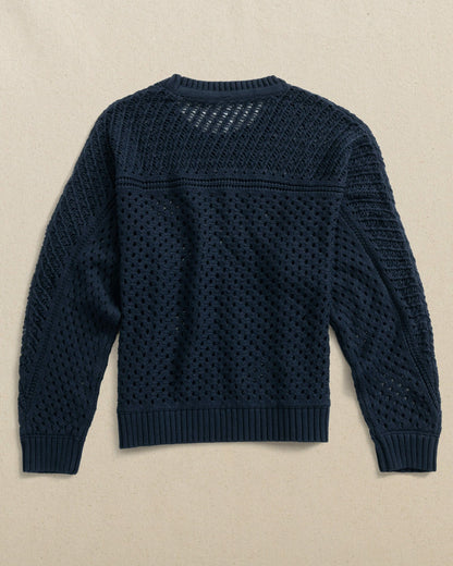 Southern Tide Ophelia Open Stitch Sweater For Women