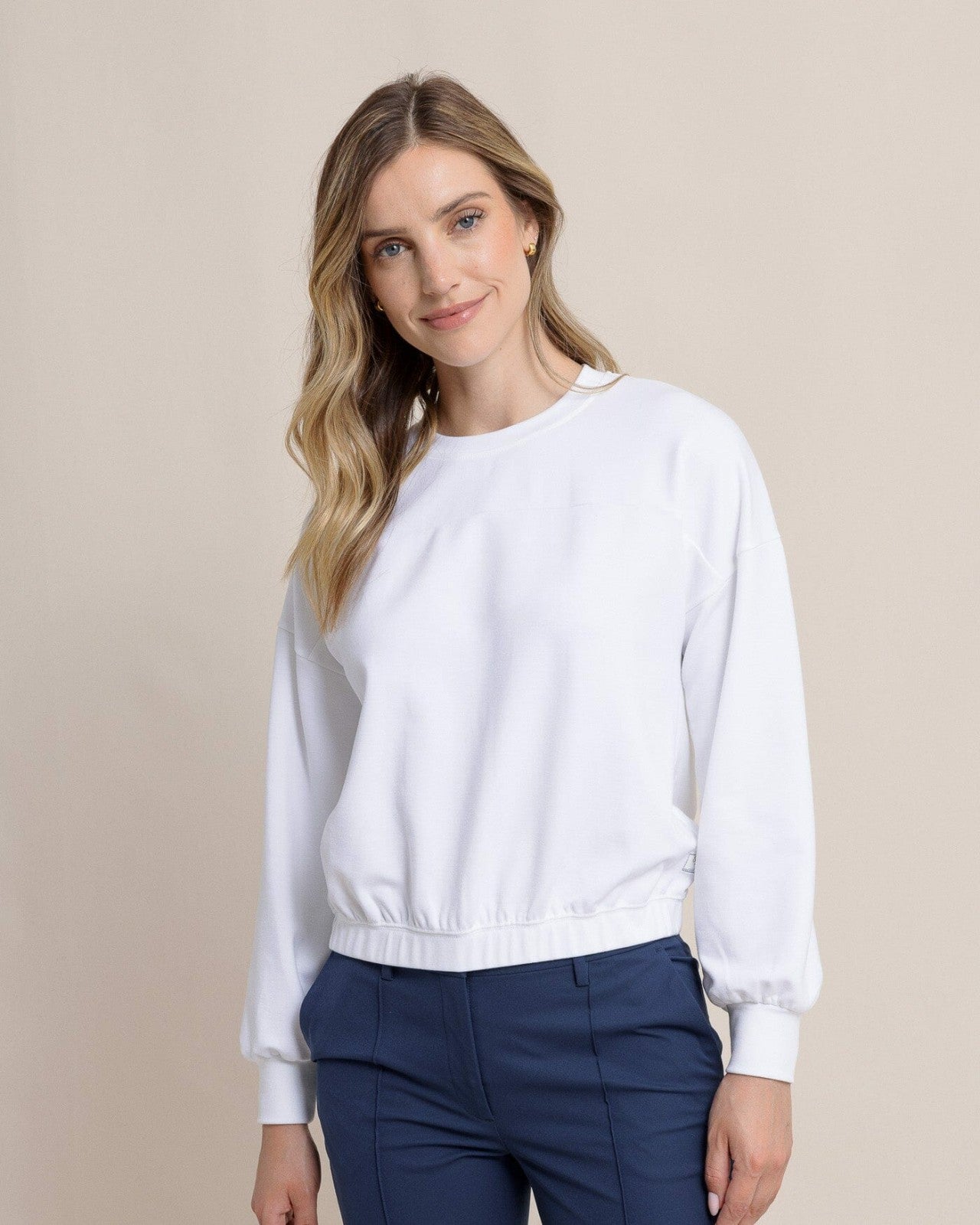 Southern Tide Addison Interlock Crew For Women