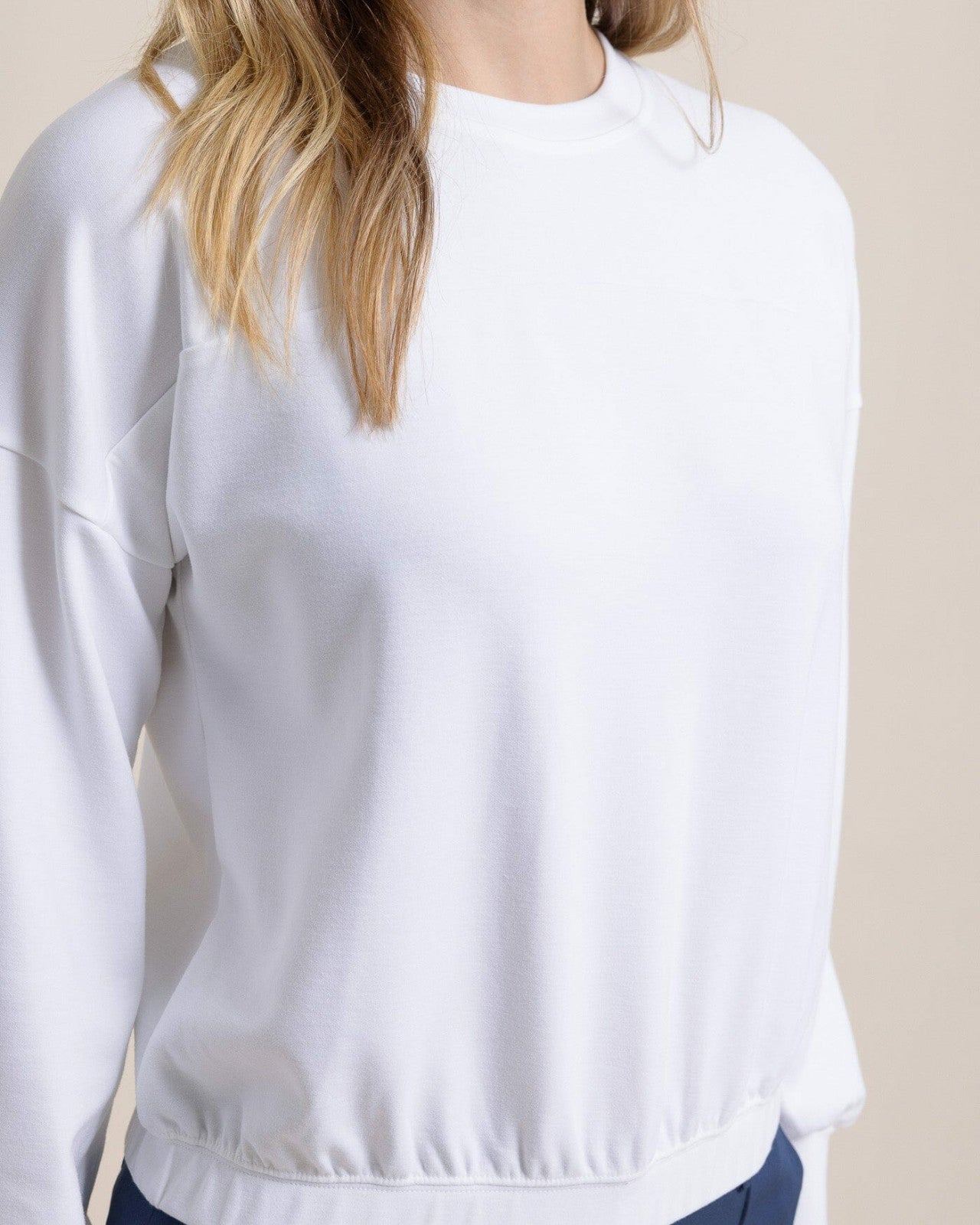 Southern Tide Addison Interlock Crew For Women