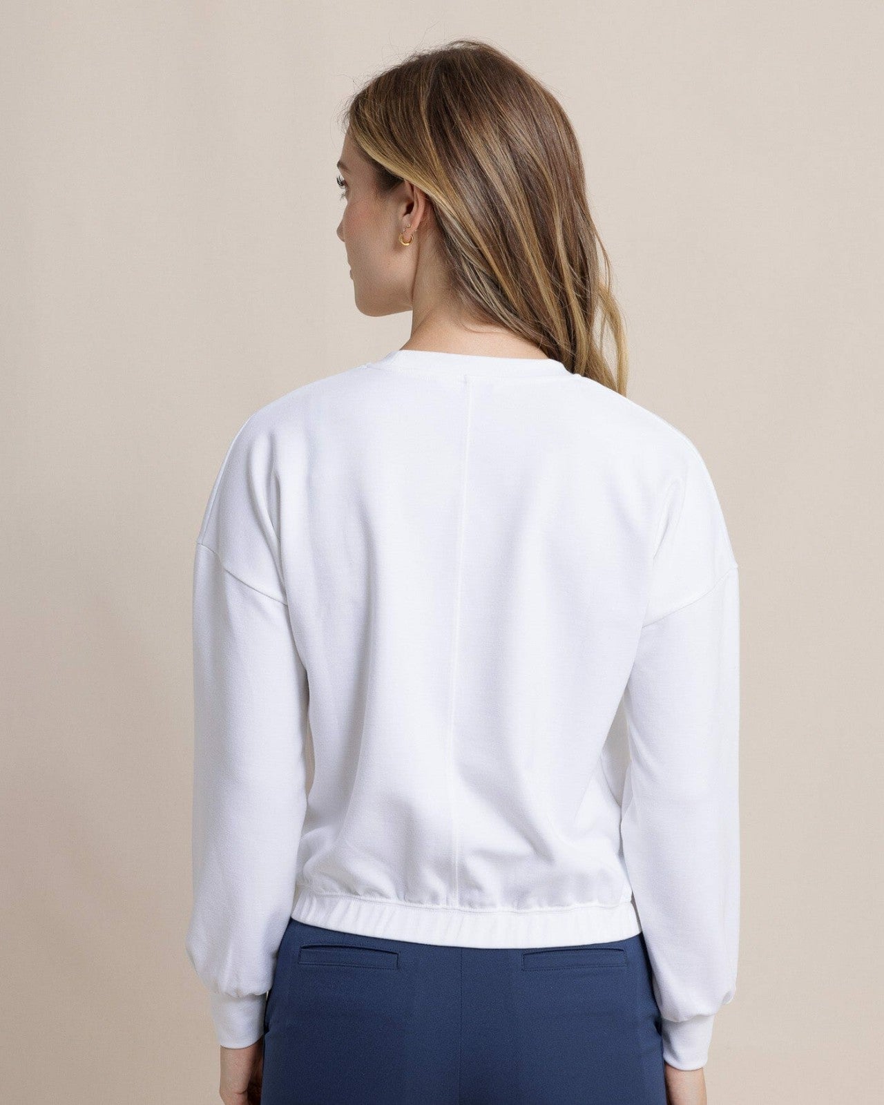 Southern Tide Addison Interlock Crew For Women