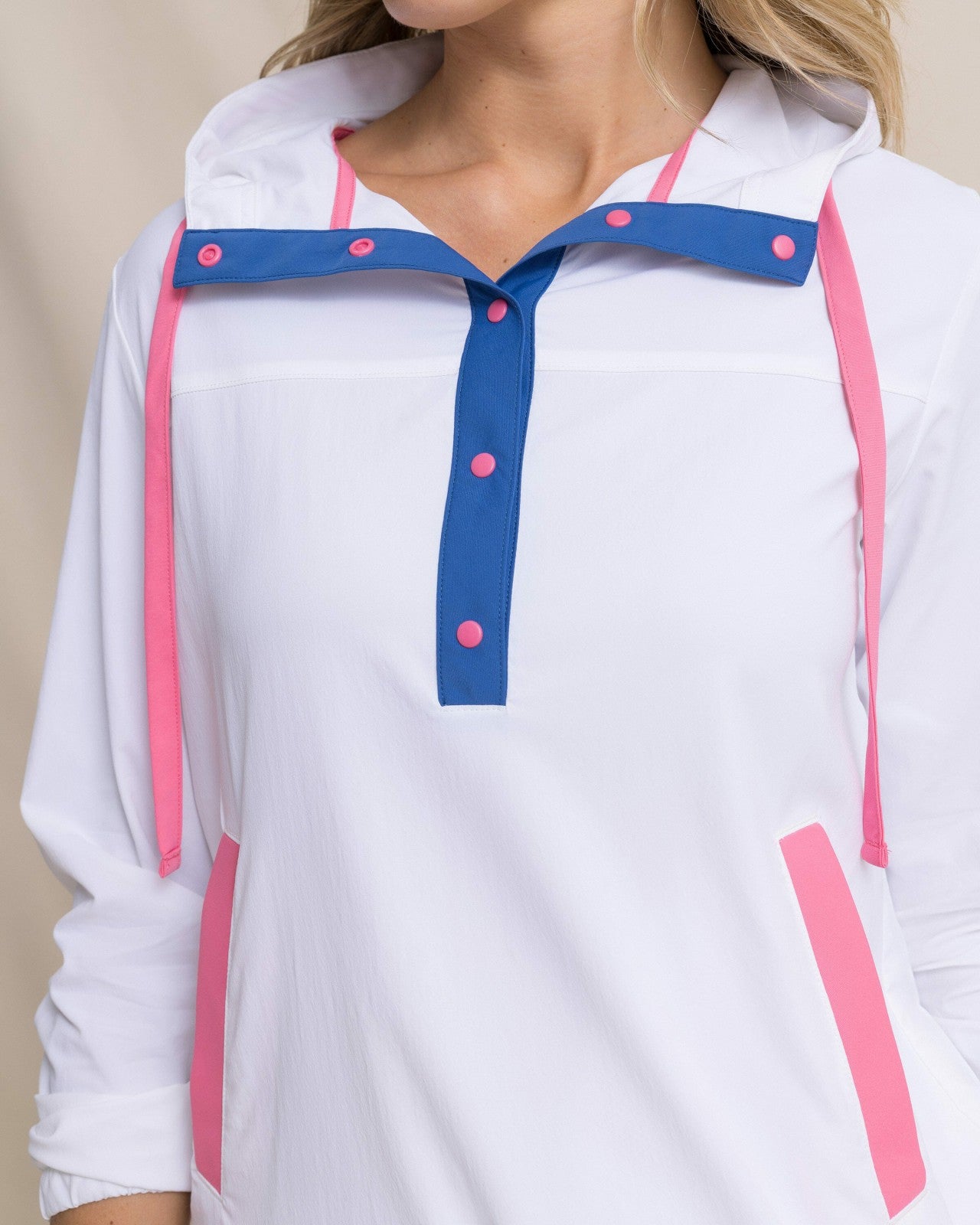 Southern Tide Calie Colorblock Popover For Women|Sale