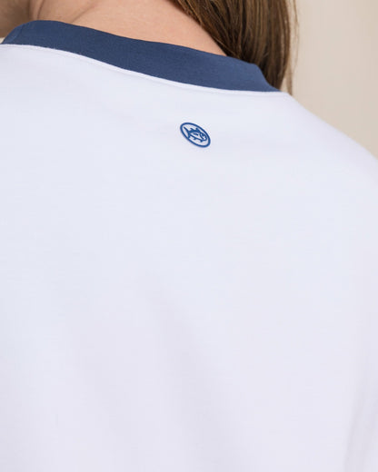 Southern Tide Sabina Sweatshirt with Side Stripe For Women|Sale