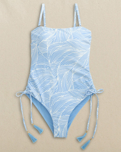Southern Tide Reversible Bandeau One-Piece Swimsuit For Women