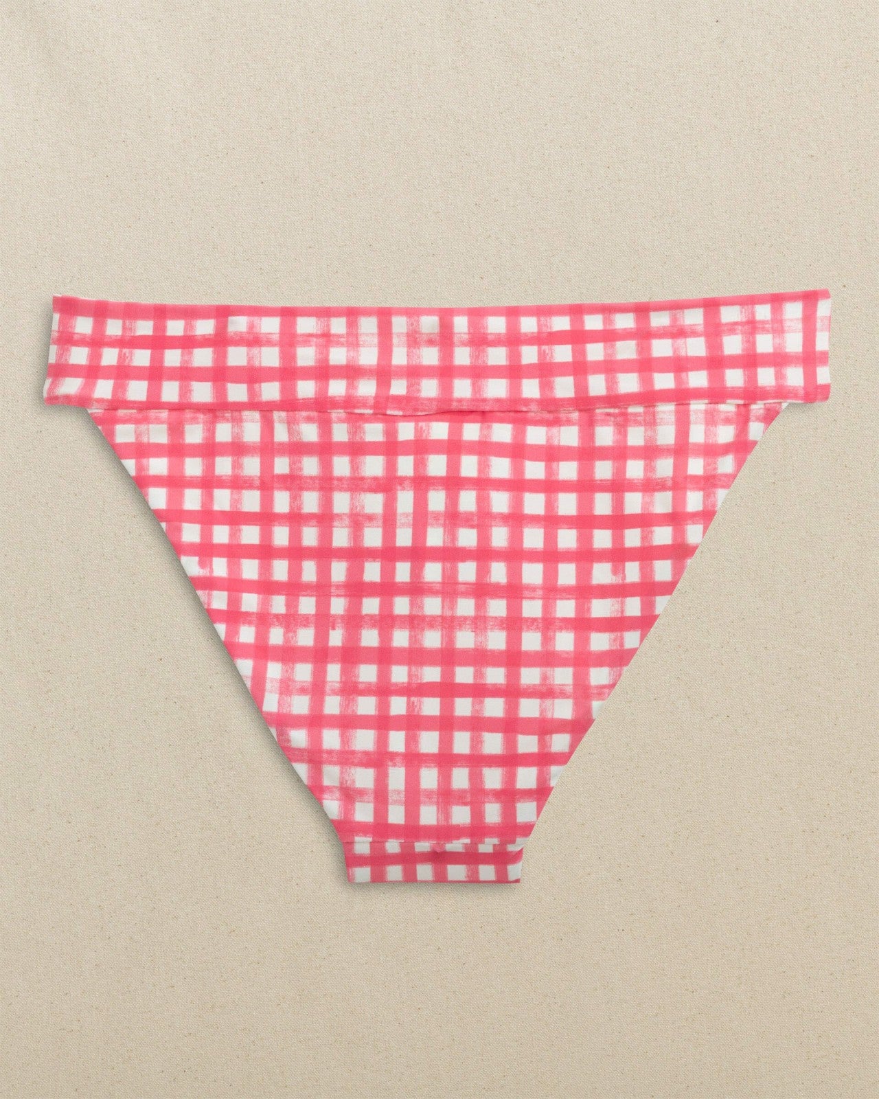 Southern Tide Gingham Banded Bikini Bottom For Women