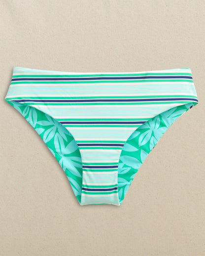 Southern Tide Reversible Stripe Hipster Bikini Bottom For Women