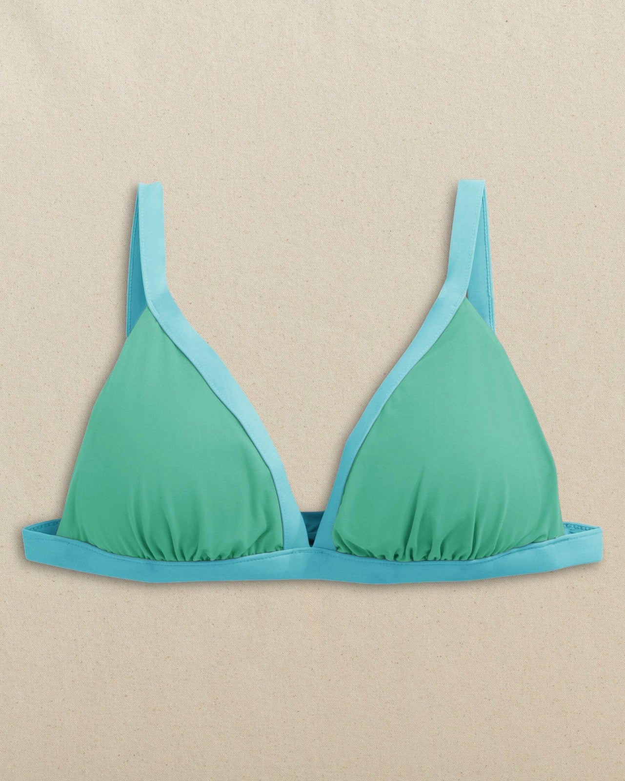 Southern Tide Colorblock Bikini Top For Women