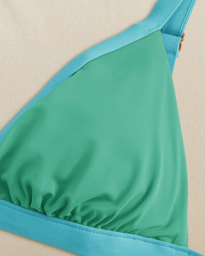 Southern Tide Colorblock Bikini Top For Women