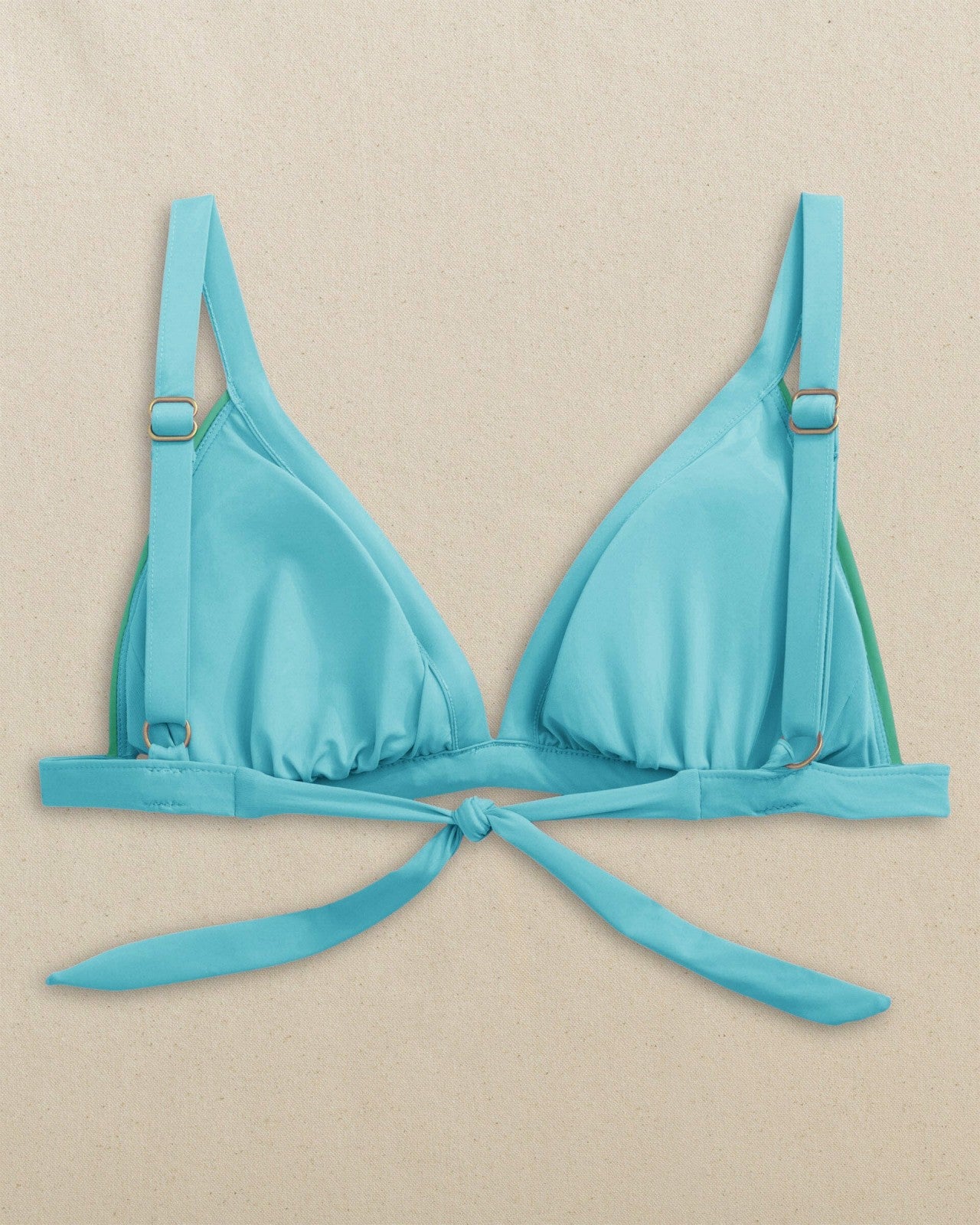 Southern Tide Colorblock Bikini Top For Women