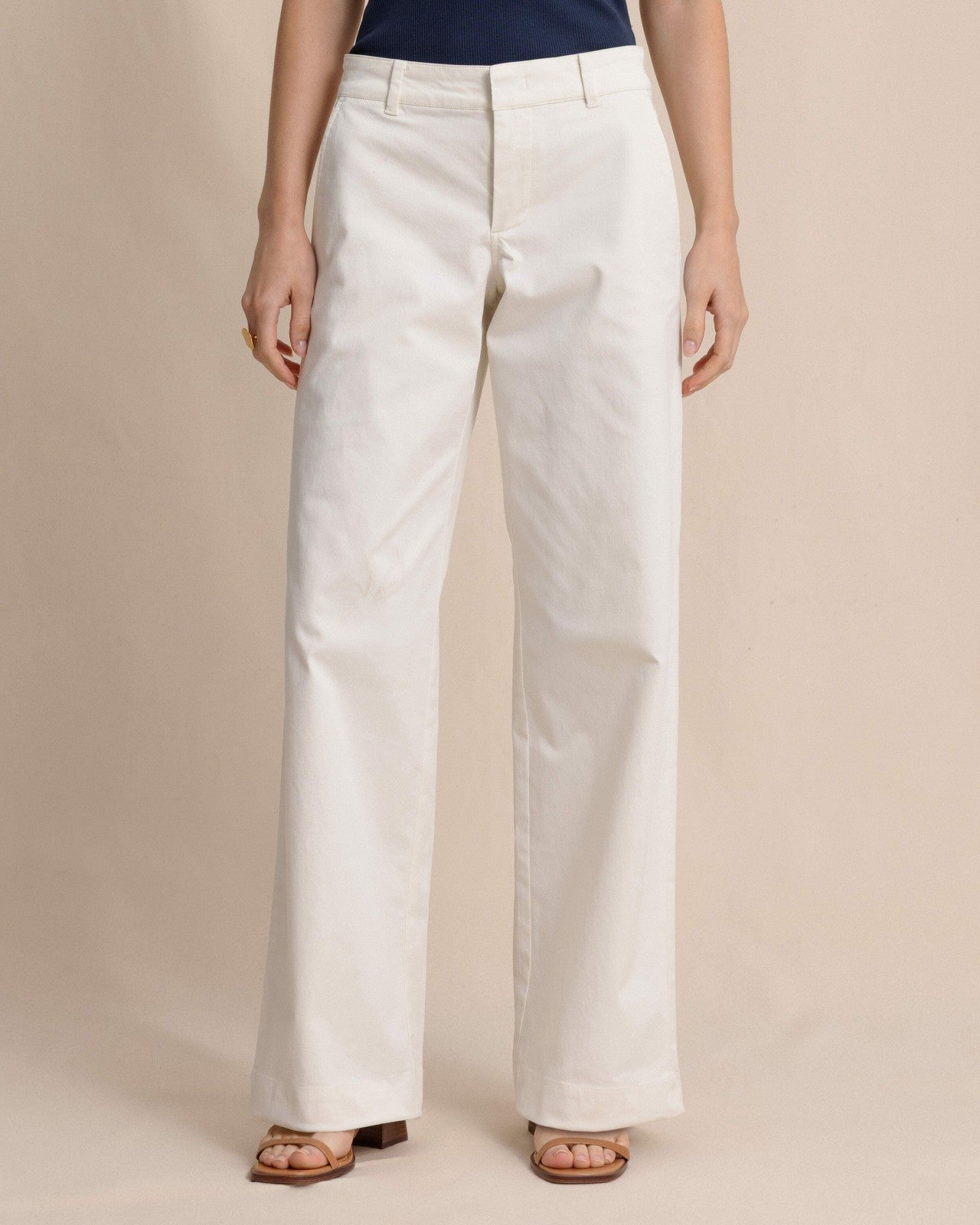 Southern Tide Tori Wide Leg Chino Pant For Women