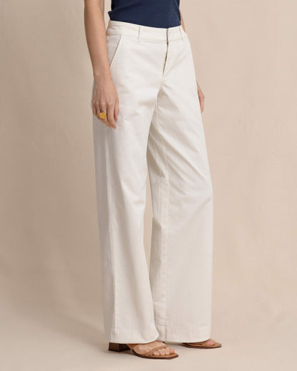 Southern Tide Tori Wide Leg Chino Pant For Women