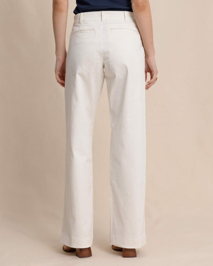 Southern Tide Tori Wide Leg Chino Pant For Women