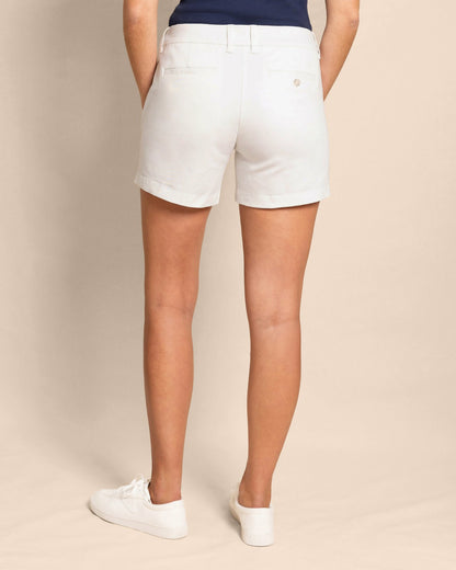 Southern Tide Caroline 5" Cotton Chino Shorts For Women