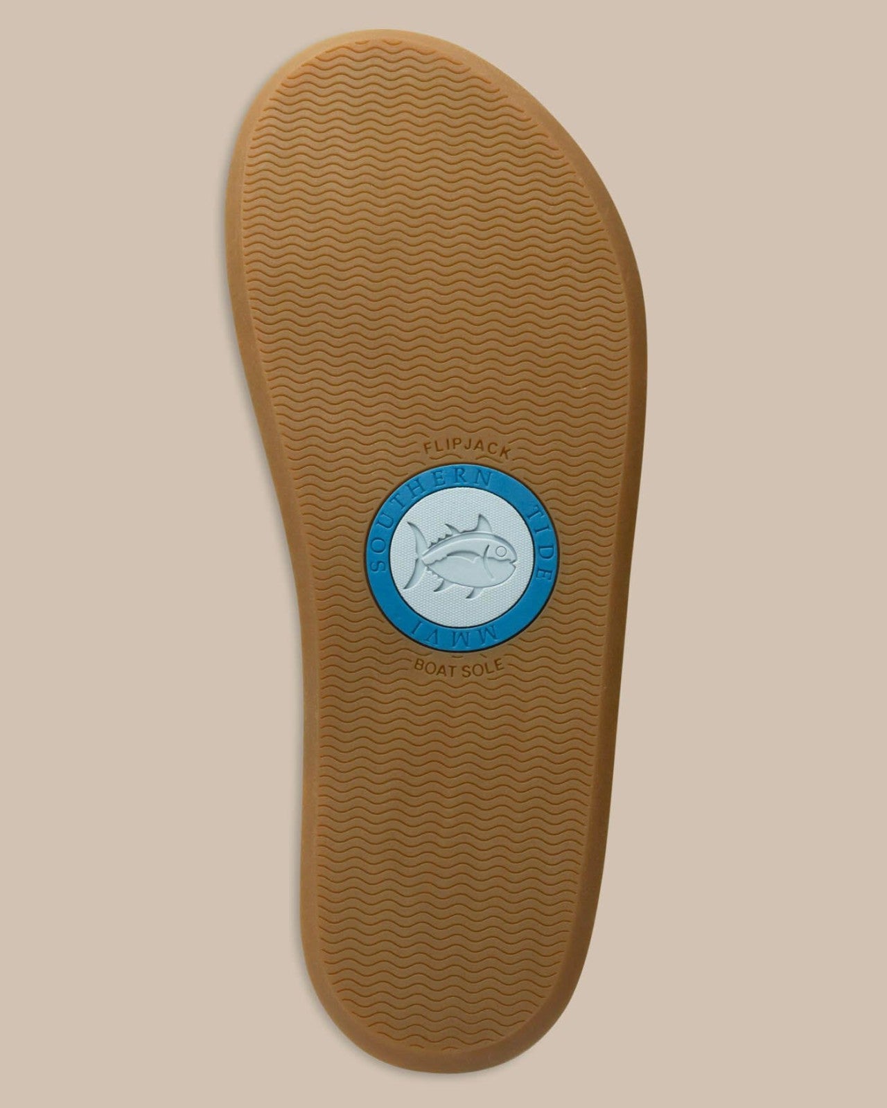 Southern Tide Navy Leather Flip Flops For Women|Home