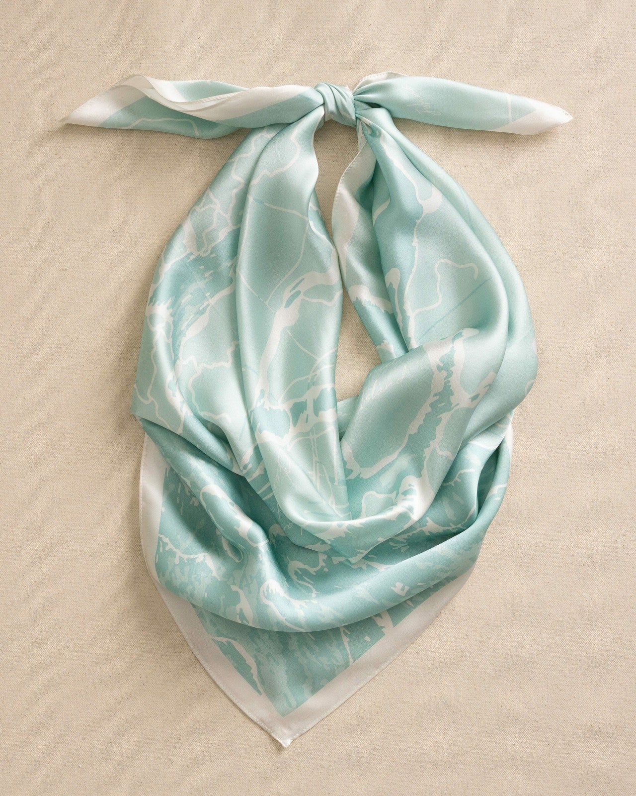 Southern Tide Southern Tide x Swells - Aerial Map Scarf For Women