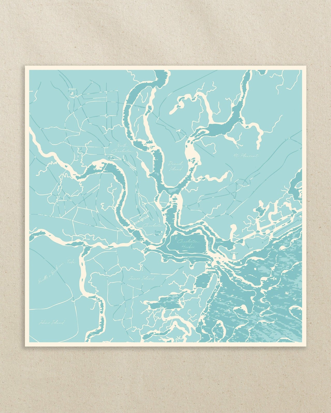 Southern Tide Southern Tide x Swells - Aerial Map Scarf For Women