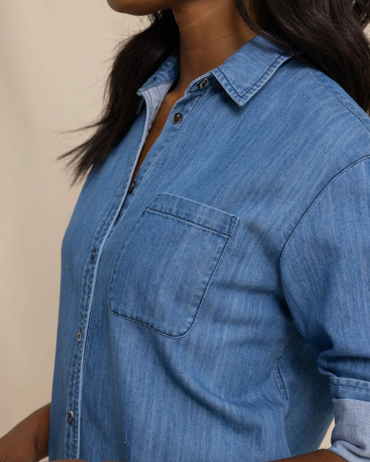 Southern Tide Cam Denim Dress For Women