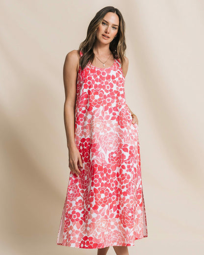 Southern Tide Serena Printed Maxi Dress For Women