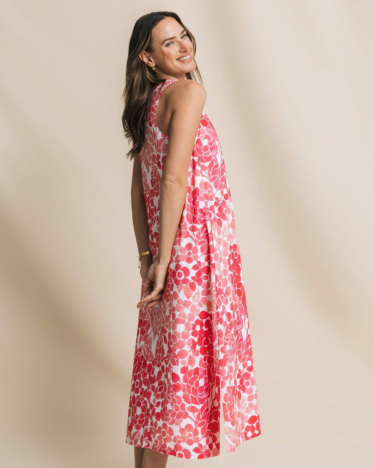 Southern Tide Serena Printed Maxi Dress For Women