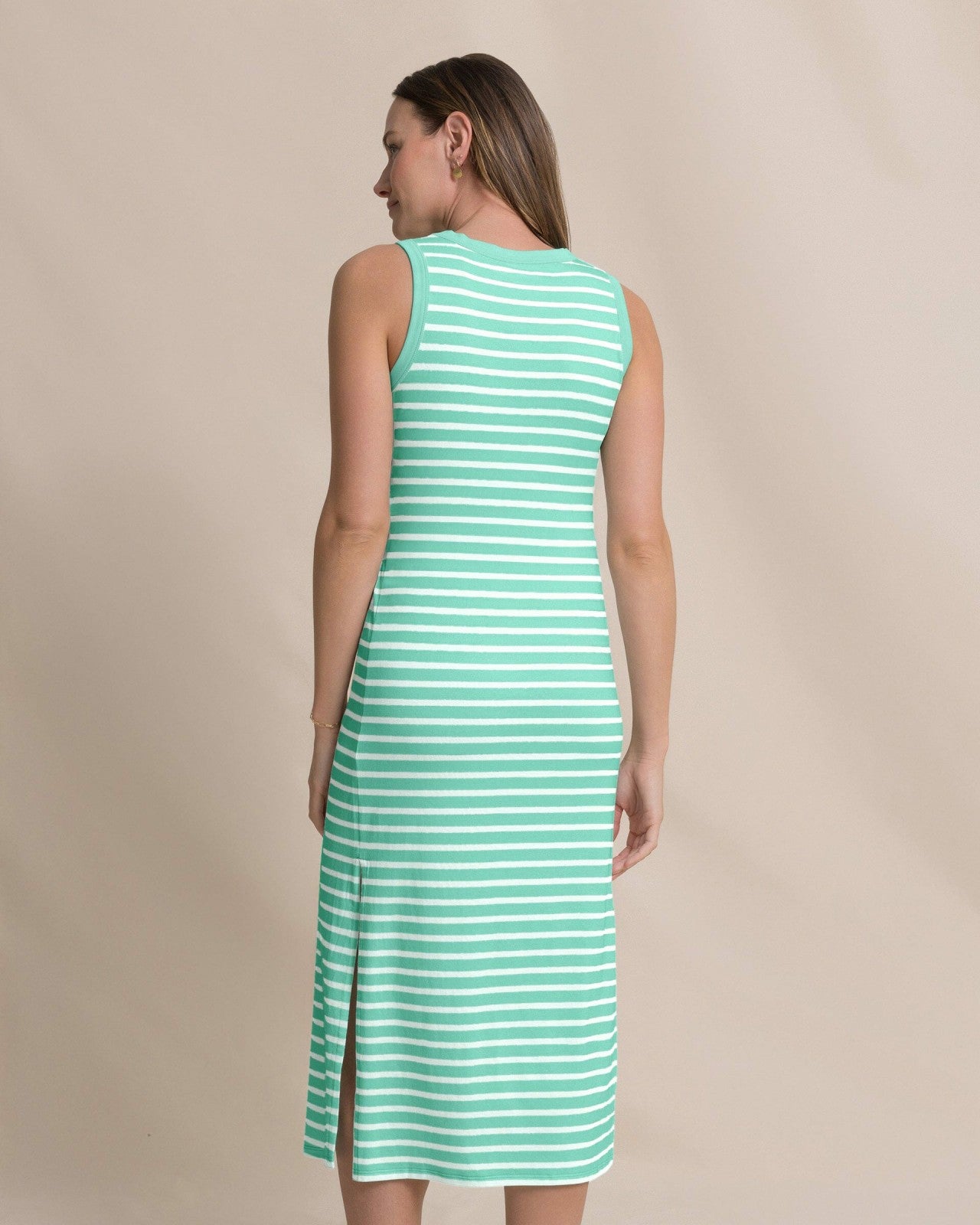 Southern Tide Ramona Stripe Midi Tank Dress For Women|Sale