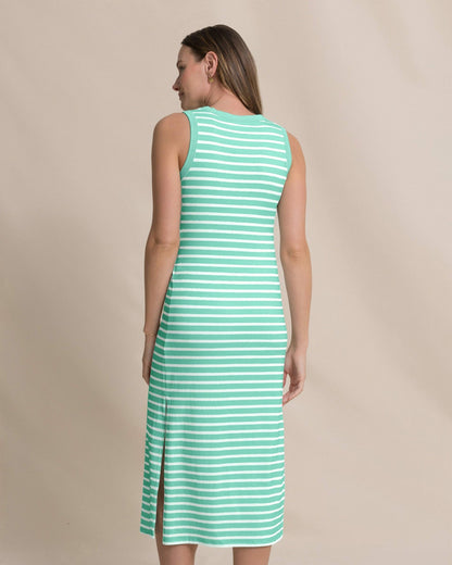 Southern Tide Ramona Stripe Midi Tank Dress For Women|Sale