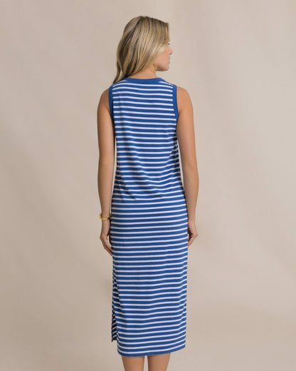 Southern Tide Ramona Stripe Midi Tank Dress For Women|Sale