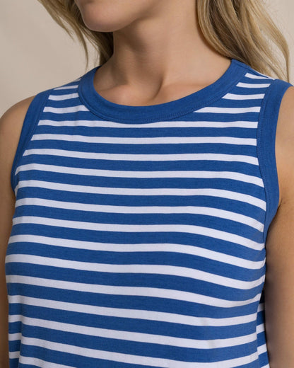Southern Tide Ramona Stripe Midi Tank Dress For Women|Sale