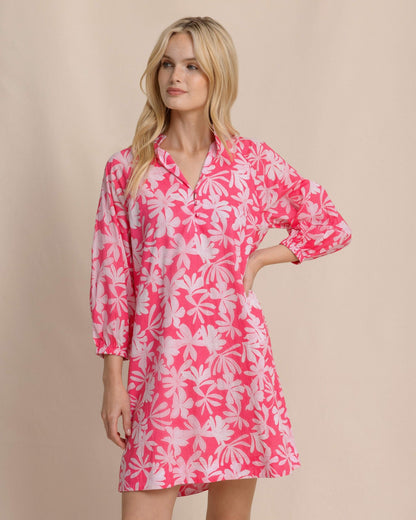 Southern Tide Mandy Bubble Sleeve Dress For Women|Sale