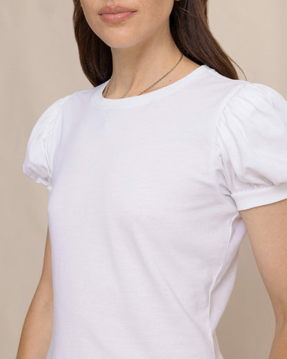 Southern Tide Eileen Ruffle Tee For Women|Sale