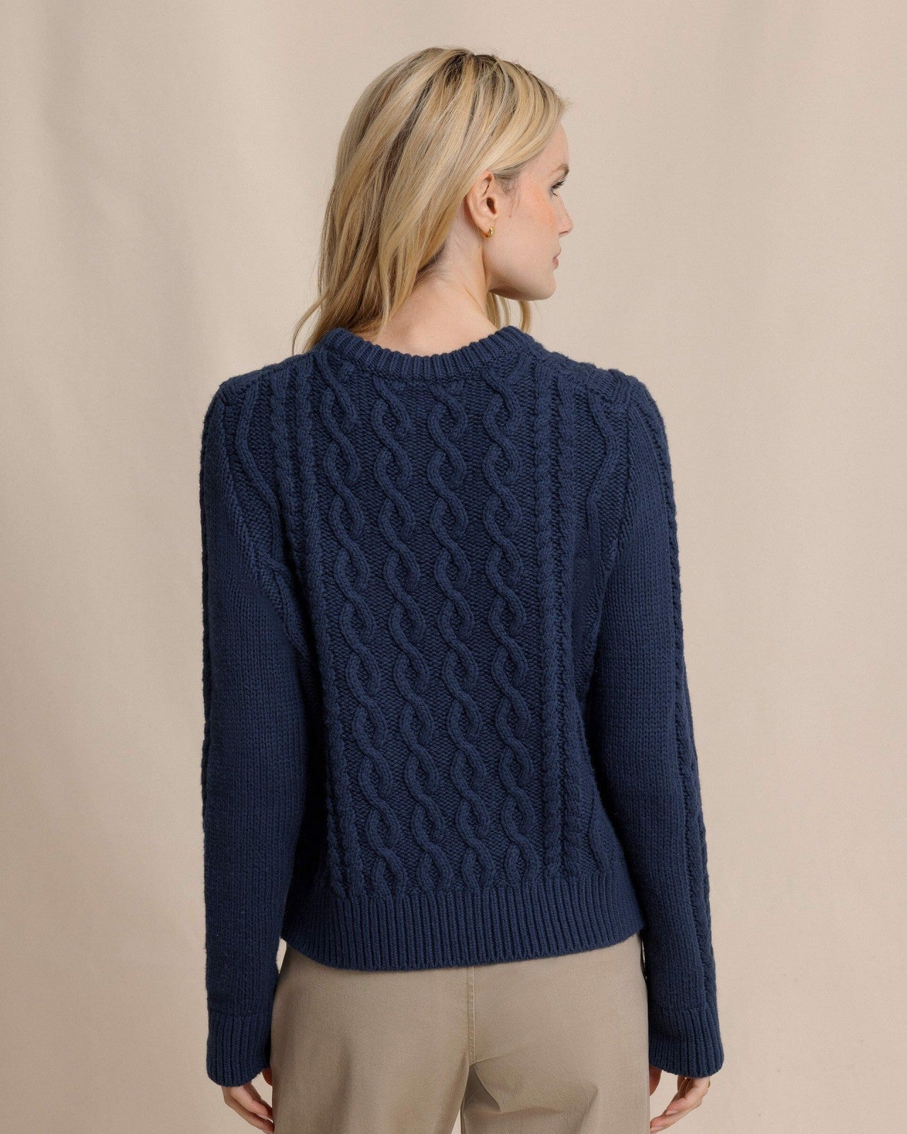 Southern Tide Connie Cable Knit Sweater For Women|Sale