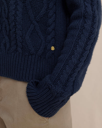 Southern Tide Connie Cable Knit Sweater For Women|Sale