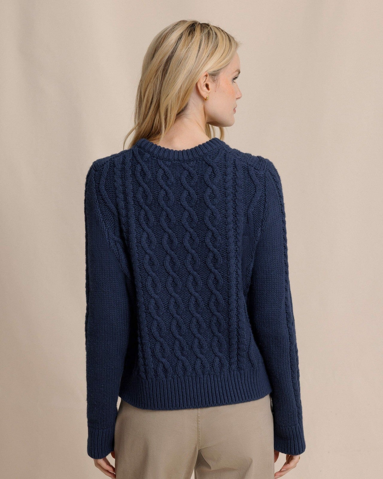 Southern Tide Connie Cable Knit Sweater For Women|Sale