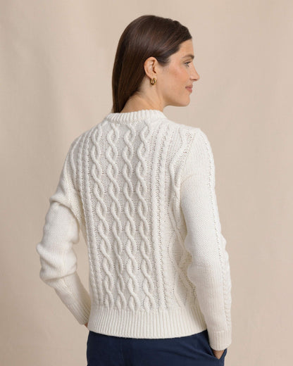 Southern Tide Connie Cable Knit Sweater For Women|Sale