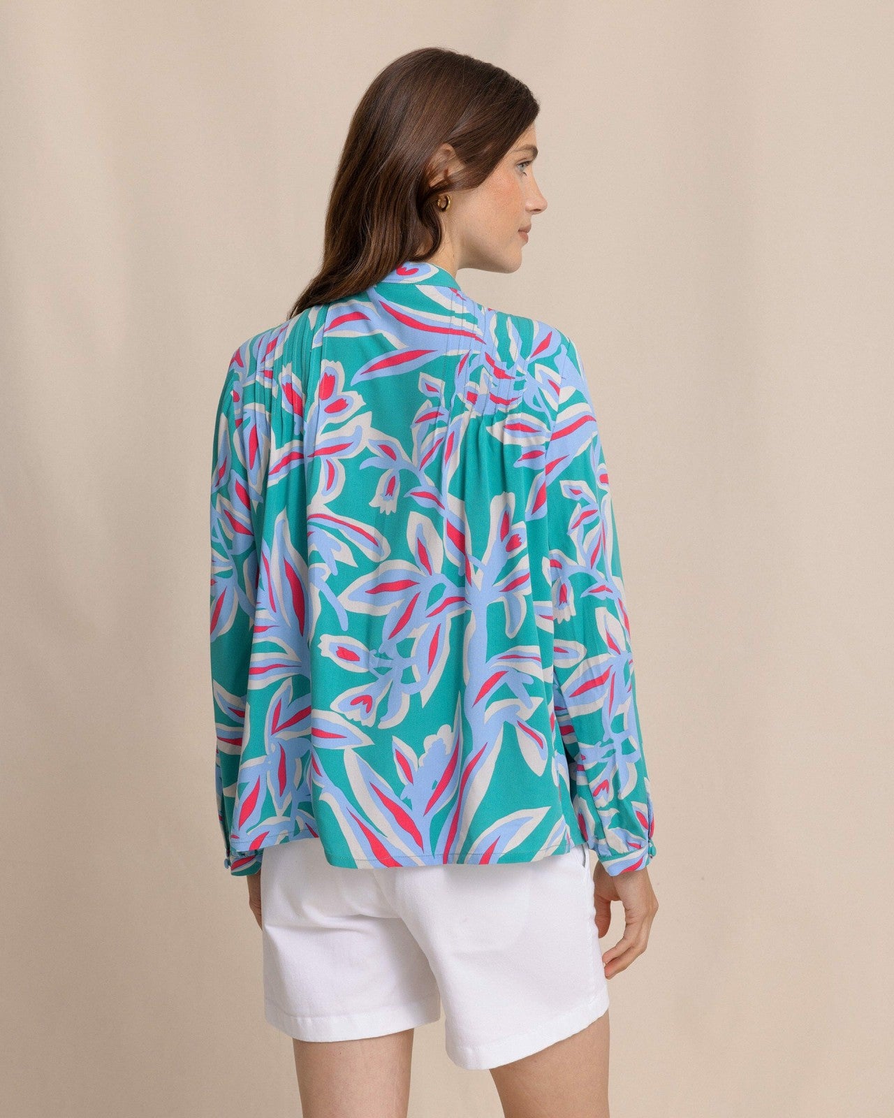 Southern Tide Bonni Vintage Gardens Blouse For Women|Sale