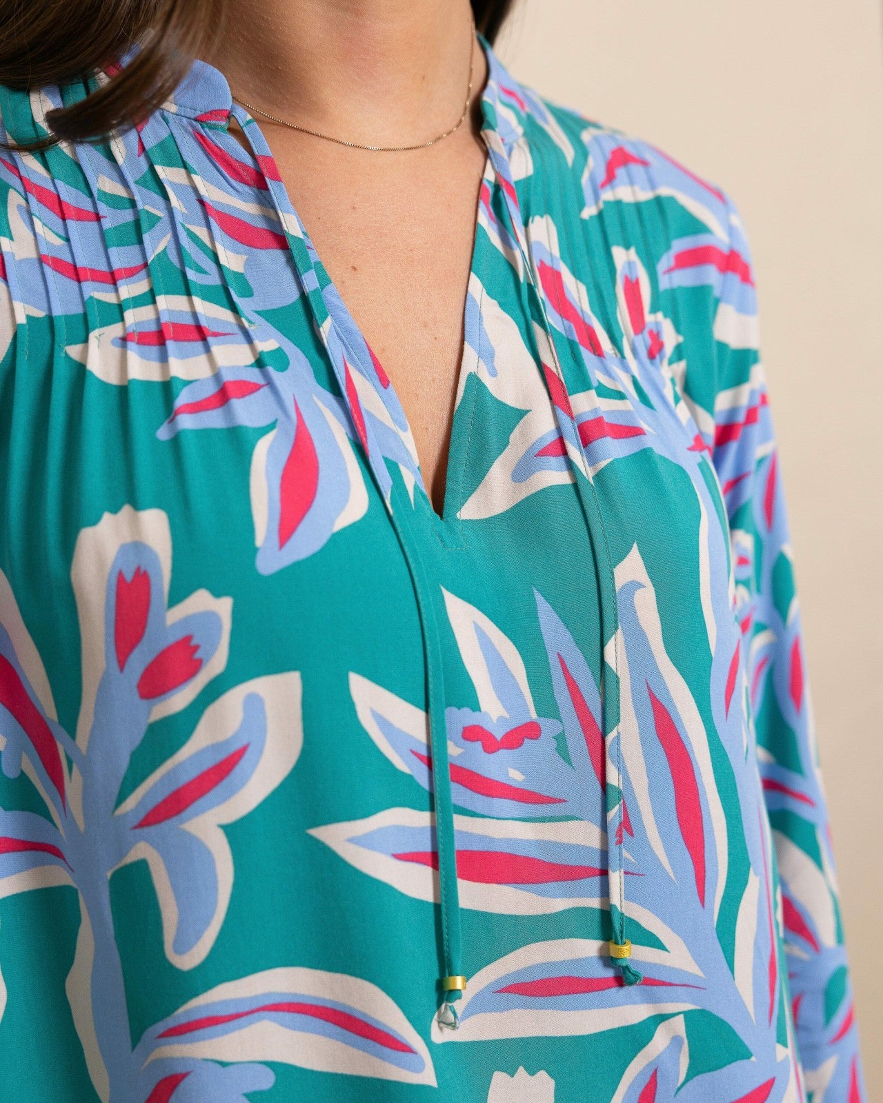 Southern Tide Bonni Vintage Gardens Blouse For Women|Sale
