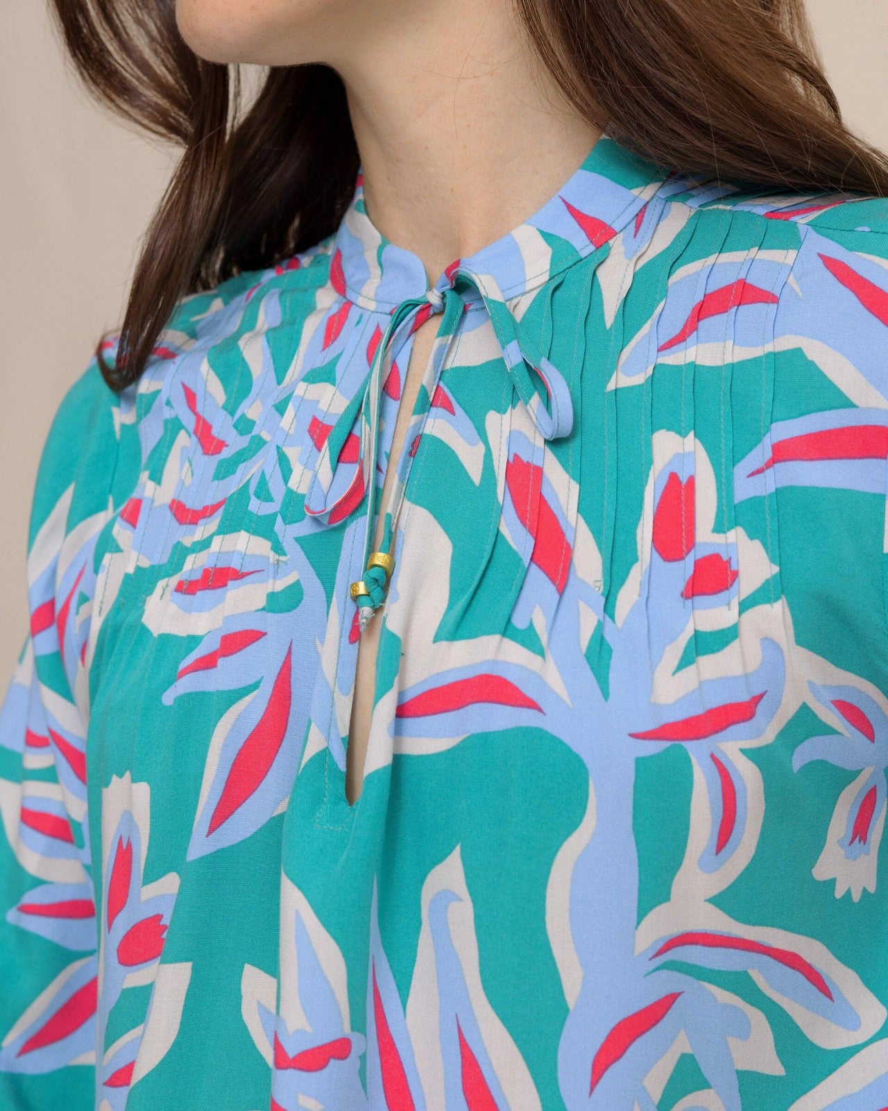 Southern Tide Bonni Vintage Gardens Blouse For Women|Sale
