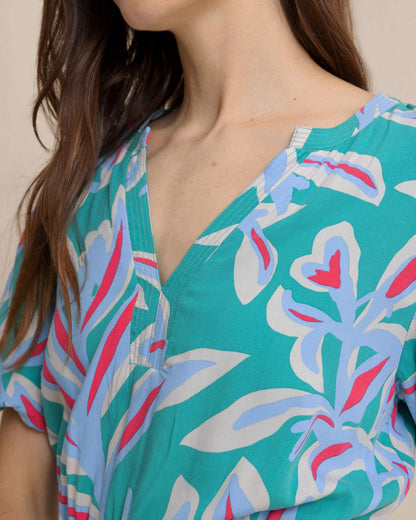 Southern Tide Penni Vintage Gardens Midi Dress For Women|Sale