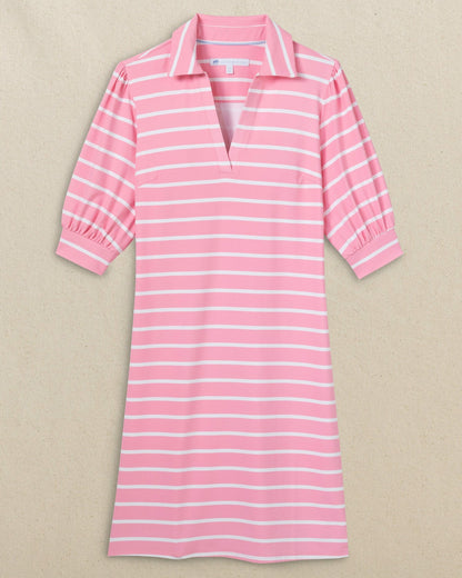 Southern Tide Trina Striped Performance Dress For Women|Sale