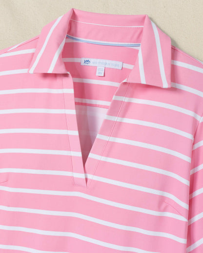 Southern Tide Trina Striped Performance Dress For Women|Sale