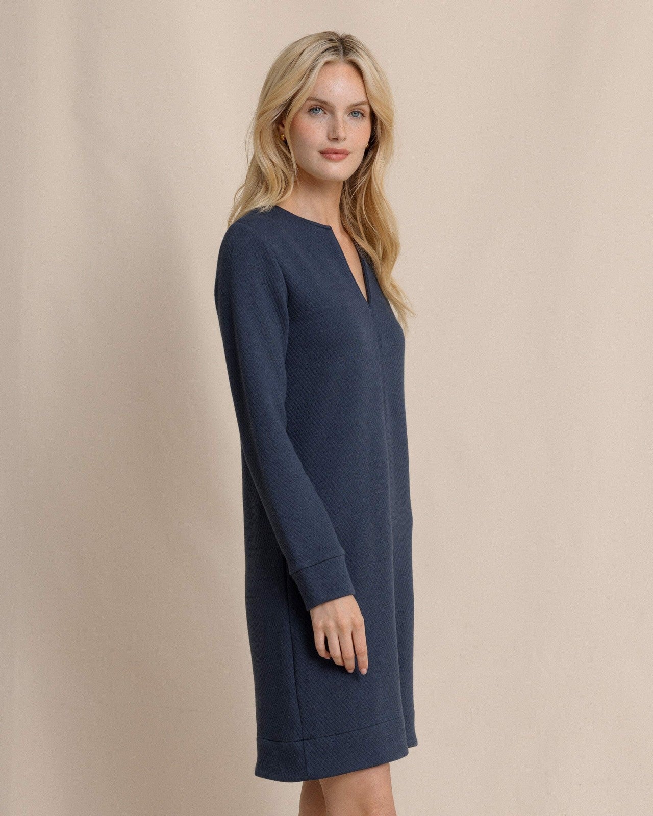 Southern Tide Cady Jacquard Dress - Dress Blue For Women|Sale
